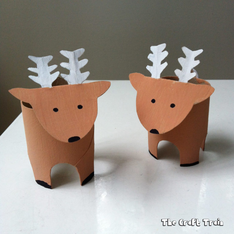 Toilet Roll Reindeer