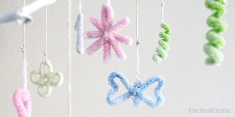 Borax Crystal Ornaments