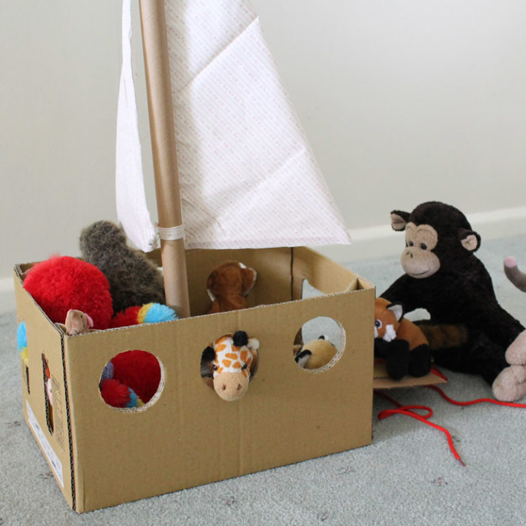 Cardboard Box Noah’s Ark