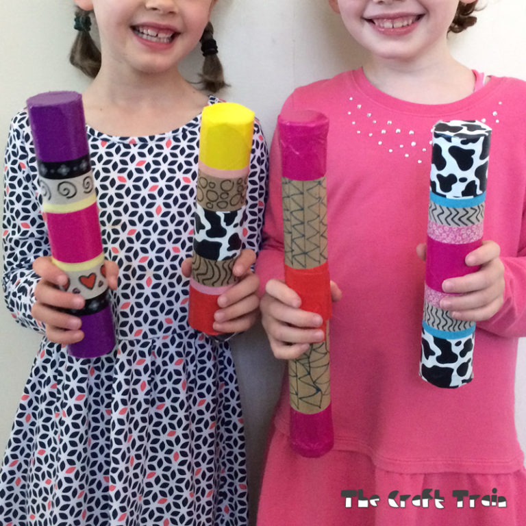 Cardboard tube shakers