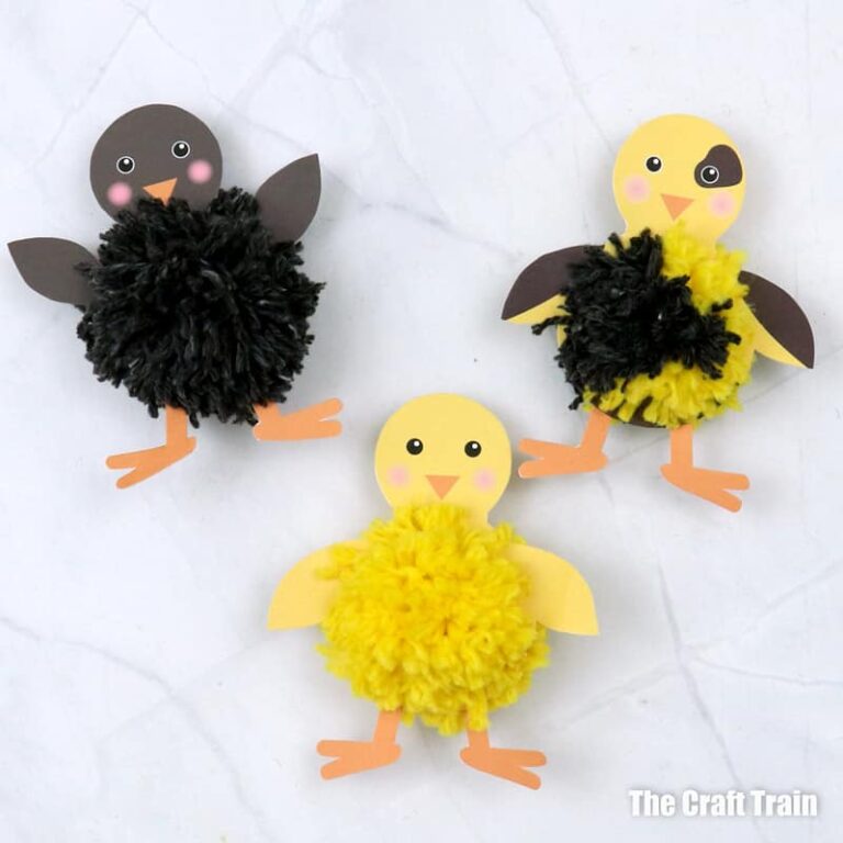 pom pom chick craft