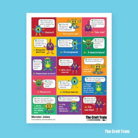 Monster-Joke-cards