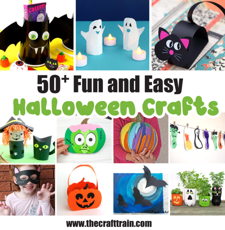 Over 50 fun and easy halloween crafts for kids