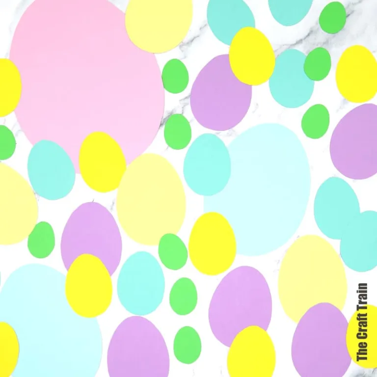 Printable egg templates for Easter and Spring
