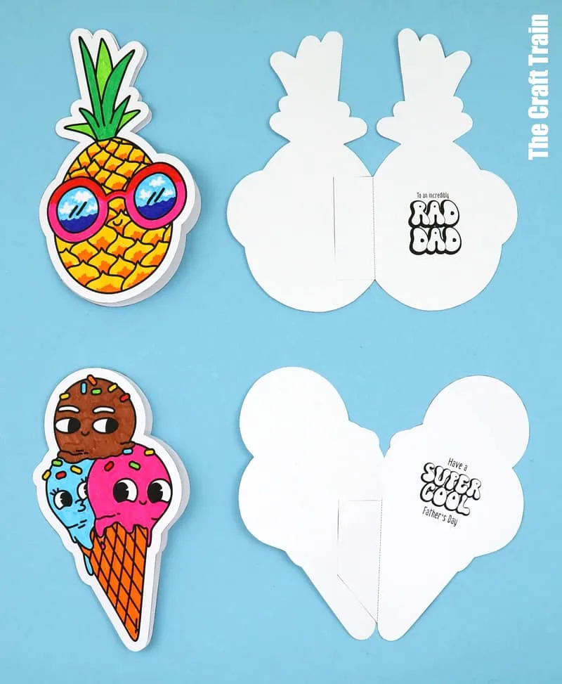 Printable father's Day cards