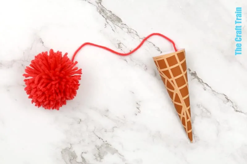 Pom pom ice cream game steps