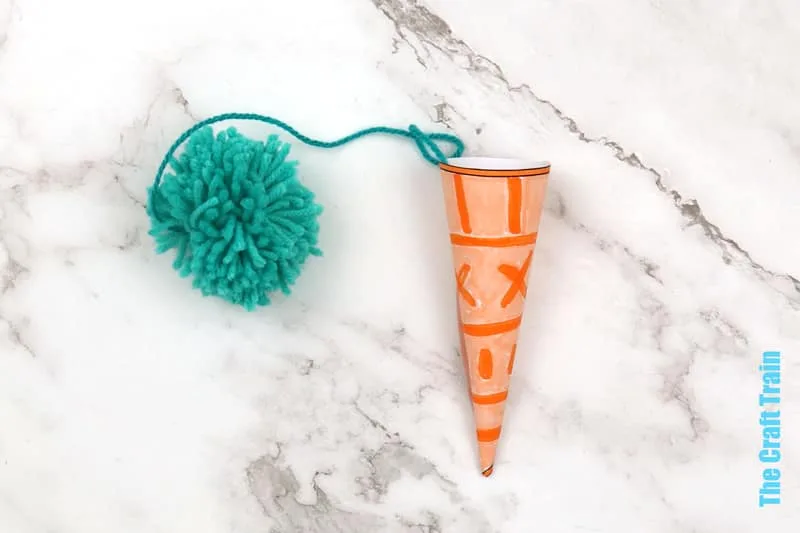 Pom pom ice cream game steps