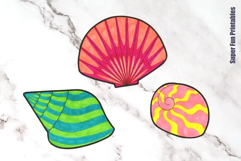 Shell artwork steps 2