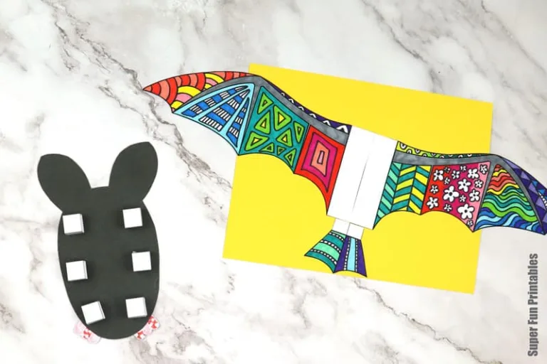 Pattern art bat steps