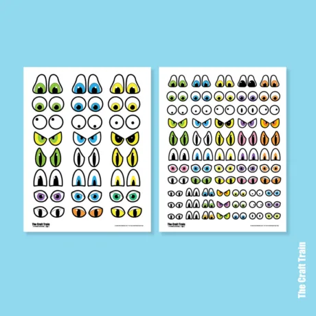 Printable Halloween Eyes