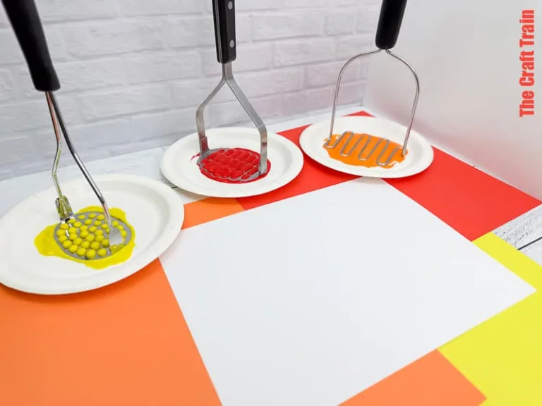 potato masher printing steps