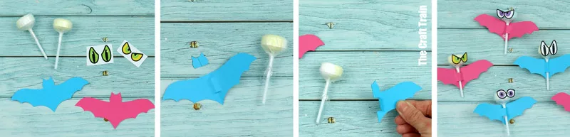 Lollipop Bat Treats
