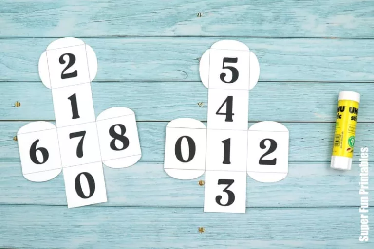 Steps for Elf calendar craft
