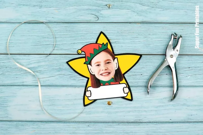 Elf ornament steps