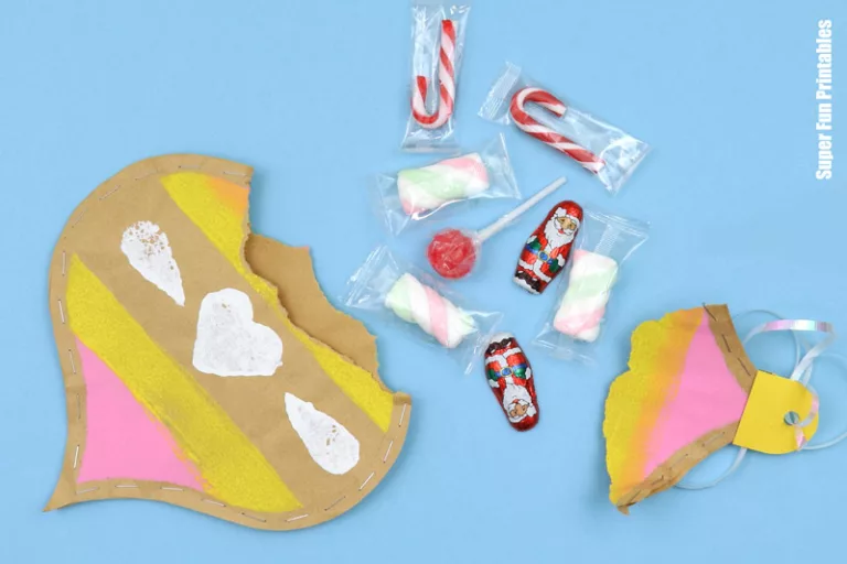 Stuffed paper baubles Christmas craft for kids