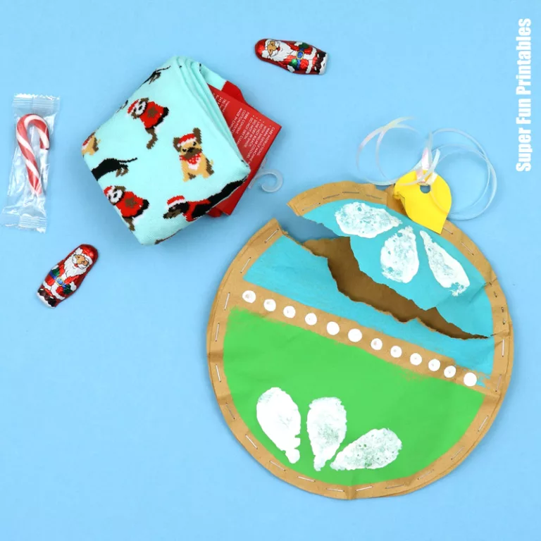 stuffed paper baubles DIY gift idea