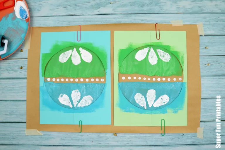 Steps to make stuffed paper baubles