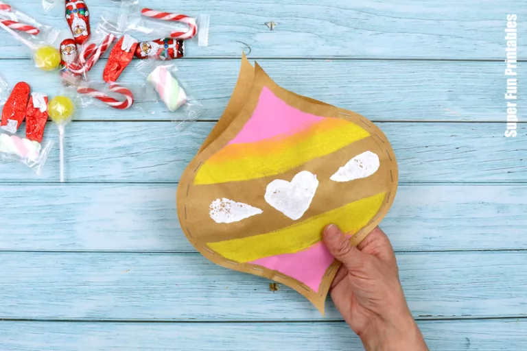 Steps to make stuffed paper baubles