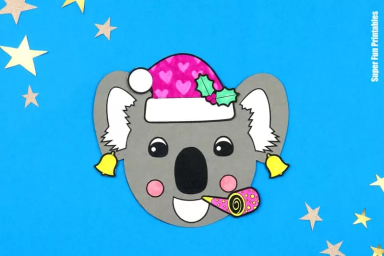 Pink Christmas Koala