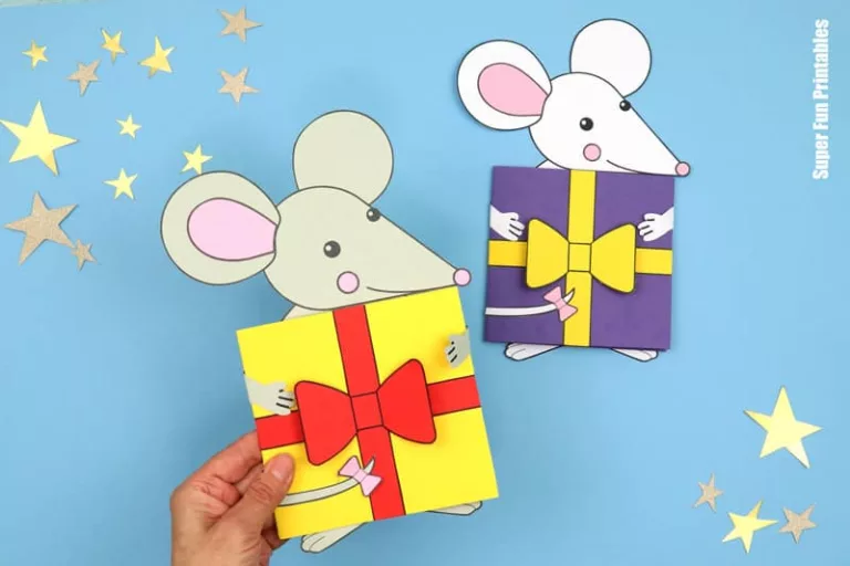 Cheesy mouse card