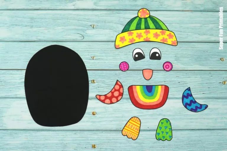 3D penguin pattern art steps