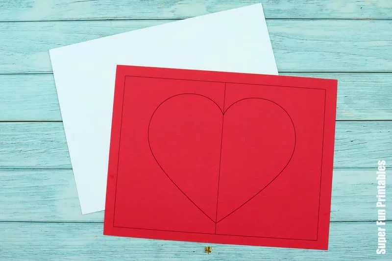 Valentines Heart art steps