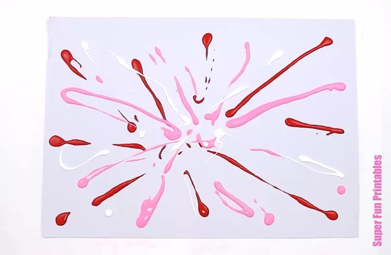 Steps to make Cosmos scrape art