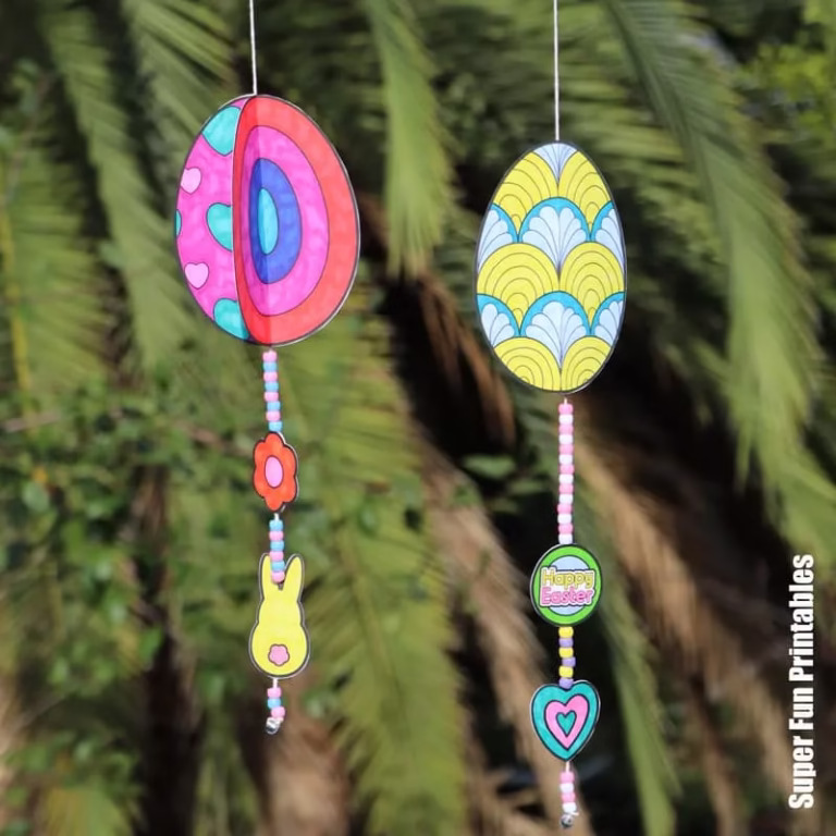Spinning Egg Decoration