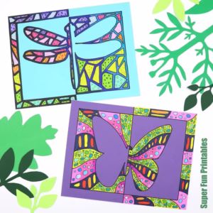 Insect Positive Negative Art