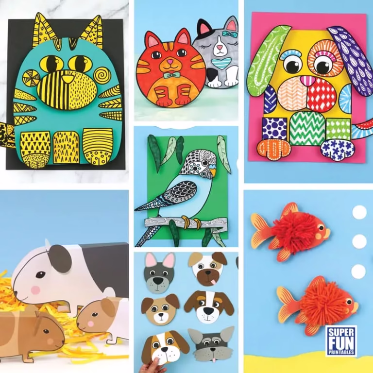 Pet Crafts for Kids