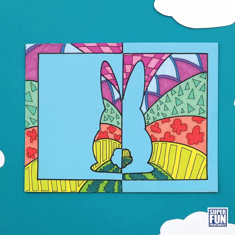 Easter Positive Negative Art