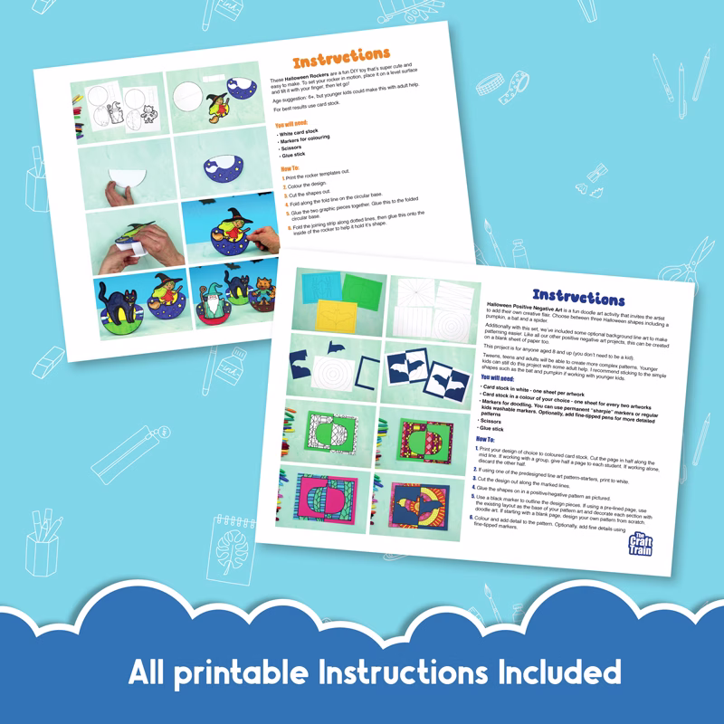 Printable instructions