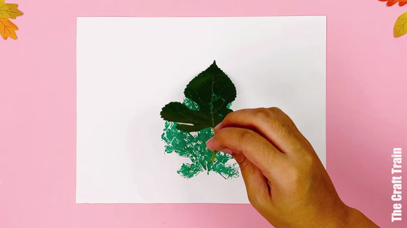 leaf printing