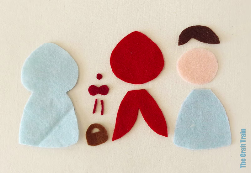 Red Riding Hood sewing craft