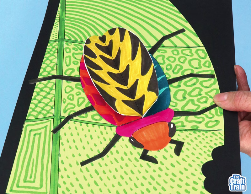 Pattern art doodlebug